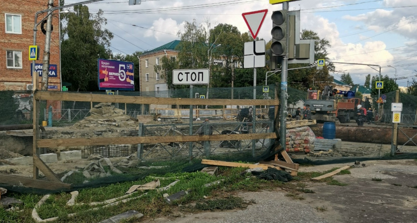 В Пензе перекрыли движение на Ударной