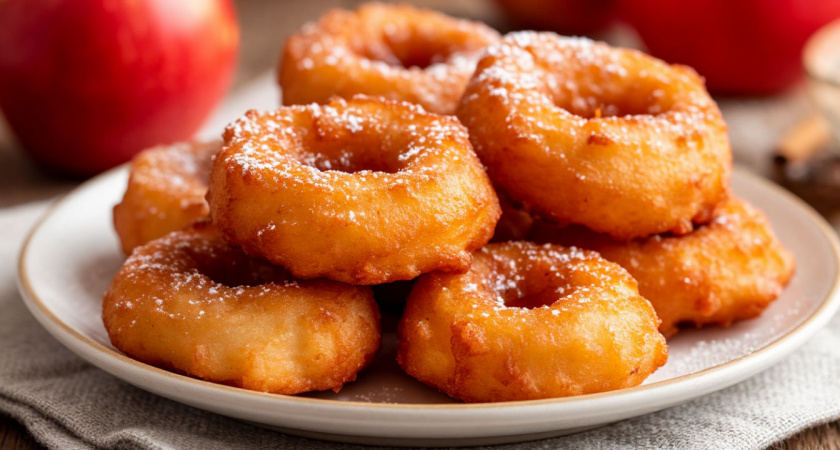 Яблочные оладьи без духовки: быстрый рецепт ароматного десерта к чаю