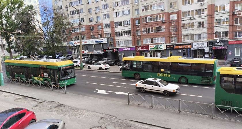 В Пензе изменили маршруты движения транспорта