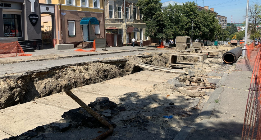 Пензенцы пожаловались на ремонтные работы на ул. Суворова