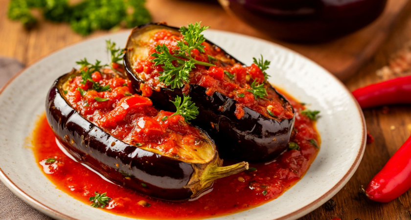 Баклажаны в пикантном маринаде: рецепт яркой закуски, которая затмит мясо