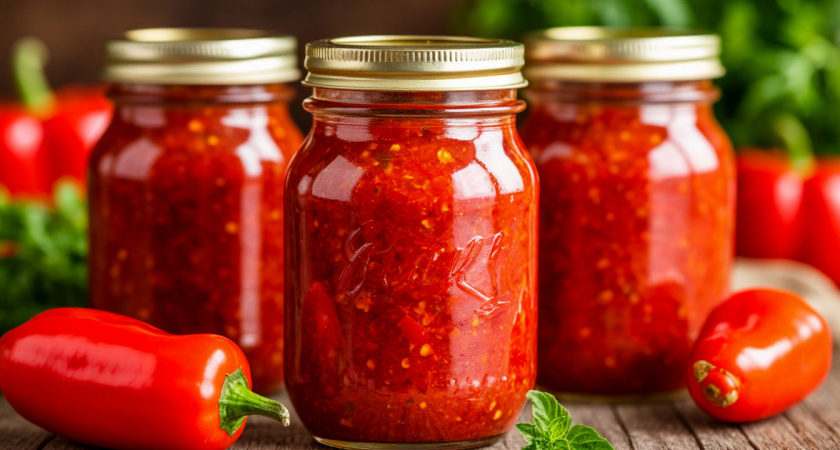 Простой рецепт аджики из болгарского перца на зиму. Пикантный соус для тех, кто не любит острое