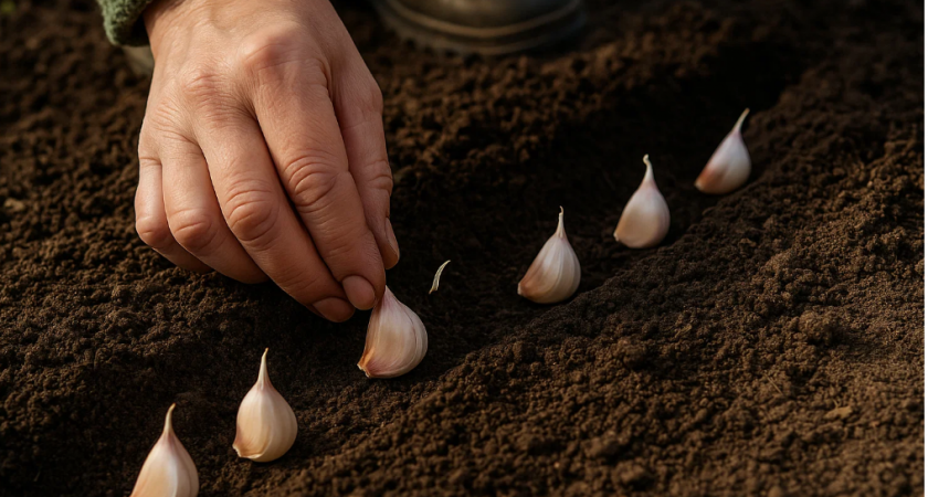 Правила посадки озимого чеснока: два шага для идеального урожая