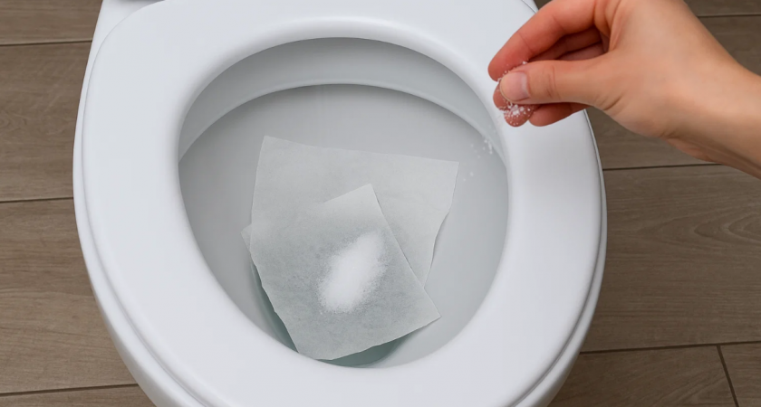 Простые хитрости для чистоты и приятного запаха в ванной и туалете. Народные средства 