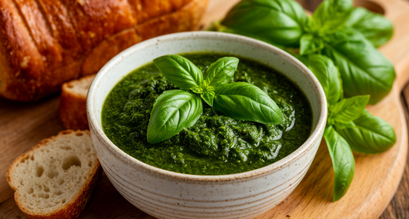 Ароматный соус с базиликом на зиму. Простой рецепт с пошаговой инструкцией для длительного хранения