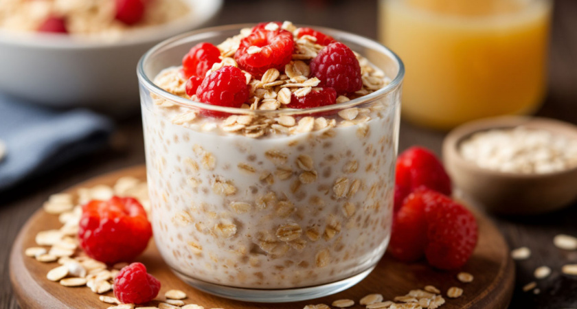 Ночной овсянник: рецепт полезного завтрака, который готовится с вечера 