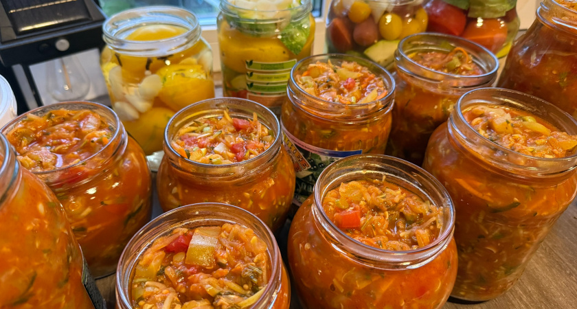 Баклажаны по-грузински на зиму. Простой рецепт вкусной заготовки без стерилизации 