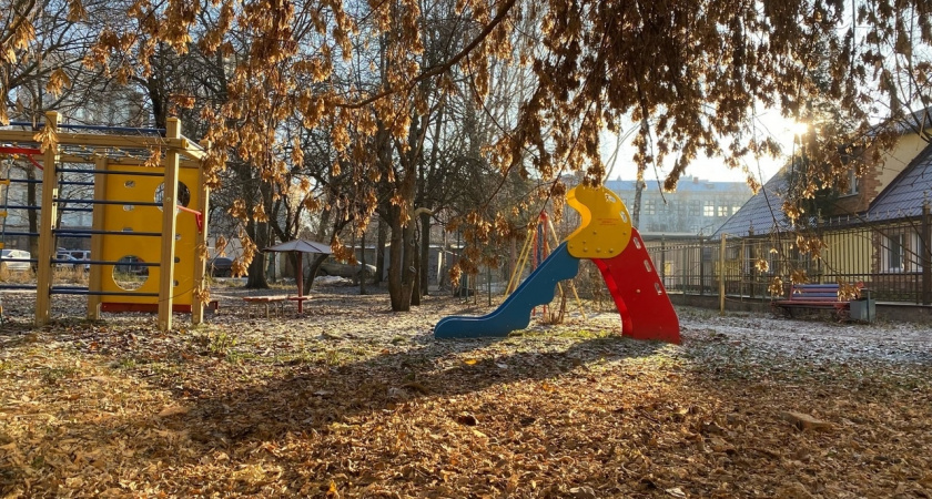 В сквере «Семейный» ведется обустройство детской площадки