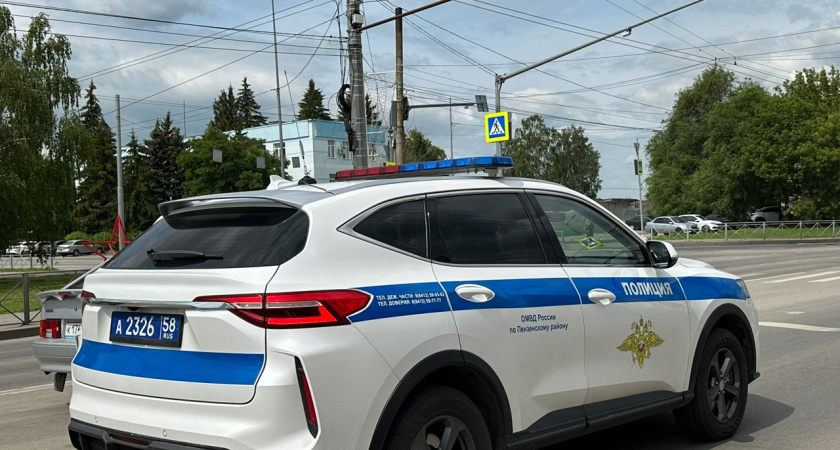 Водитель из Пензы попал в соцсети и получил два штрафа