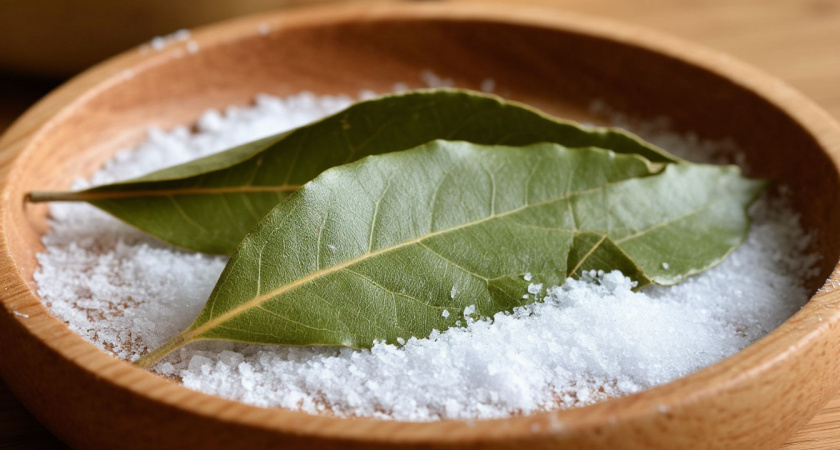 Как избавиться от плесени на окнах с помощью лаврового листа и соли