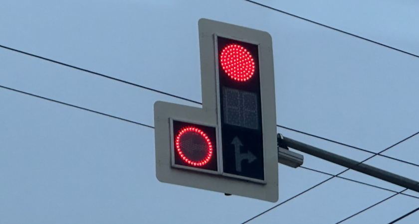 В Пензе светофоры на ул. Терновского работают в новом режиме