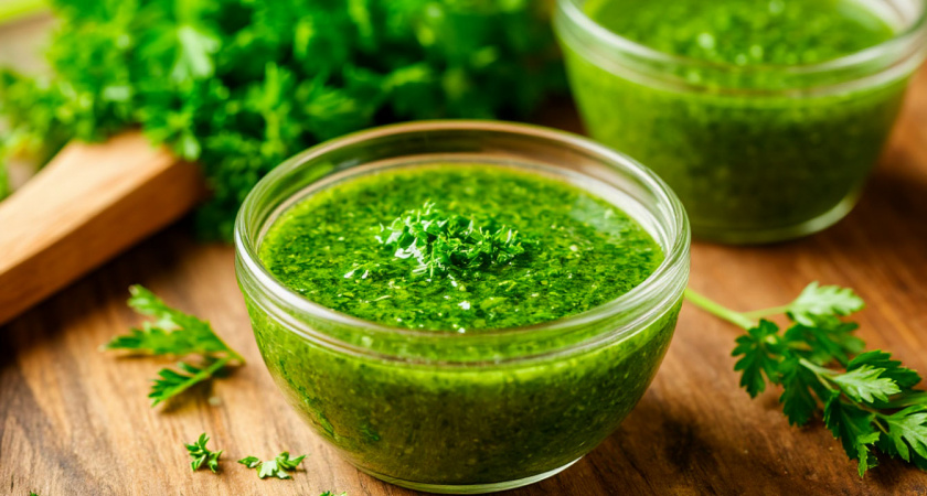 Рецепт зеленой пасты из зелени. Универсальная заготовка на зиму 