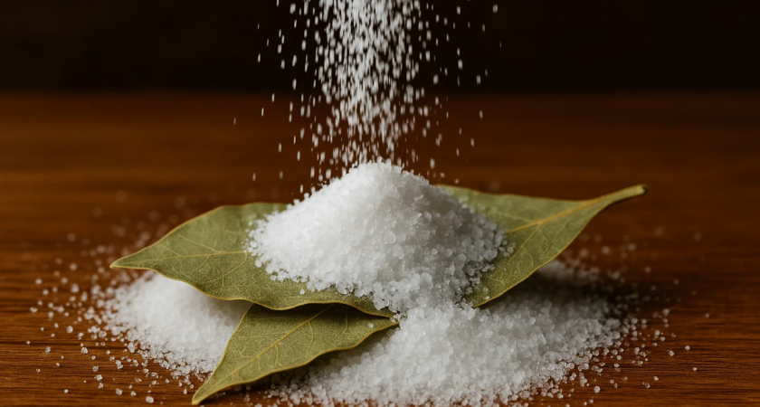 Простой способ борьбы с сыростью и плесенью с помощью лаврушки и соли