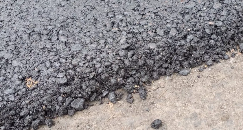 Власти Пензы открестились от укладки асфальта в снег на Пермской