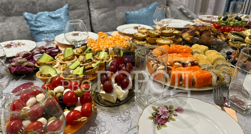 Стала известная примерная стоимость новогоднего стола в 2025 году