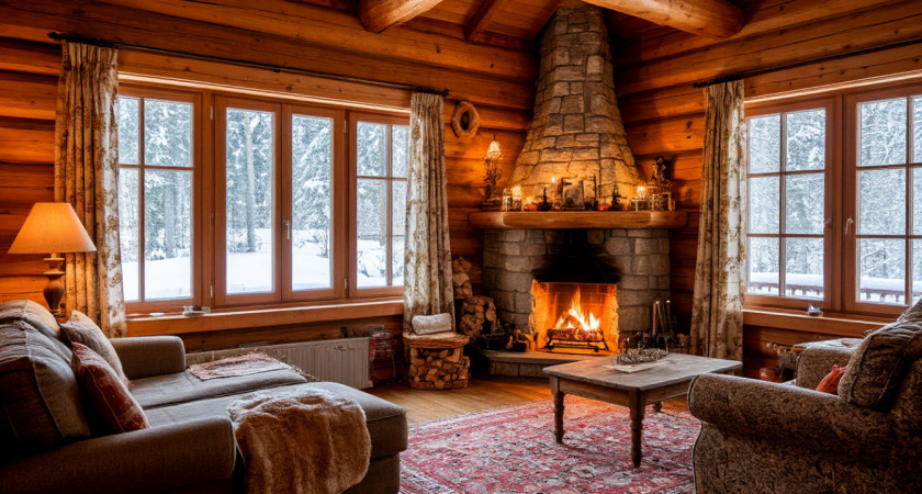 Зимние выходные проводим на даче: всего 7 хитростей превращают холодный домик в теплую крепость - в домике станет тепло как летом