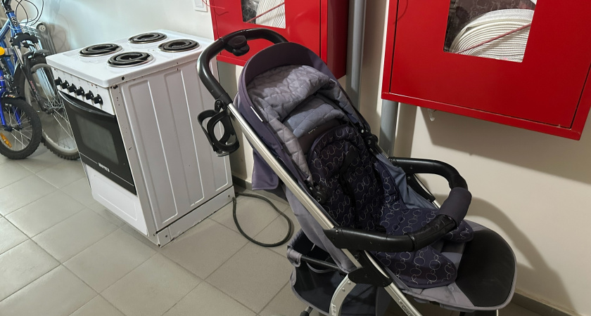 В Пензе спасатели пришли на помощь маленькому ребенку