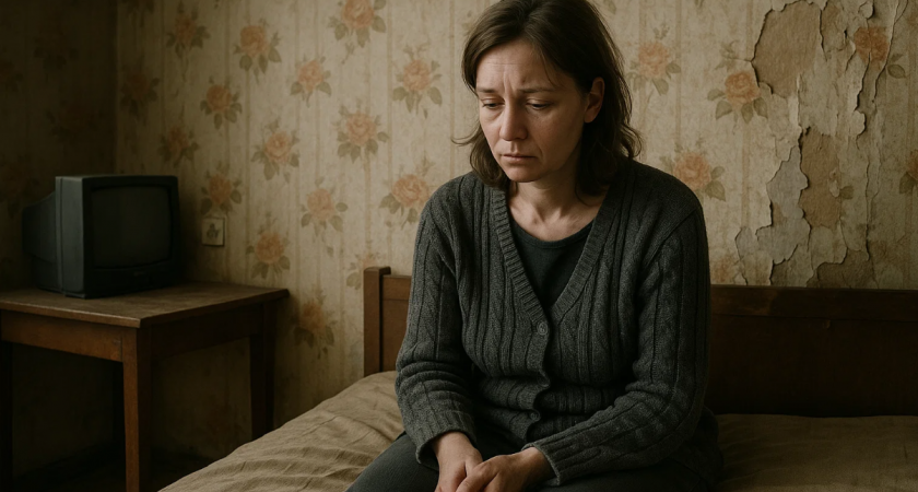 "Почему ремонт не сделаешь?": вот что происходит с женщинами, которые всю жизнь живут со старыми обоями на стенах