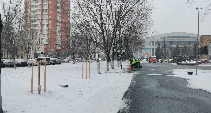 В Пензе за сутки было вывезено более 3 000 кубометров снега