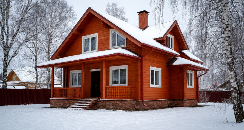 Побывали в доме без единой батареи в минус -20: вот какой хитрый дом - рассказываю, как построено отопление в нем