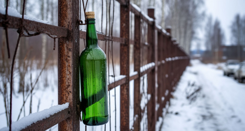 Подвешиваю бутылку с водой к забору: это помогает мне эффективно решить одну деликатную проблему 
