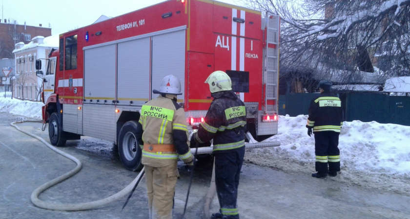 В Засечном сгорела часть административного здания