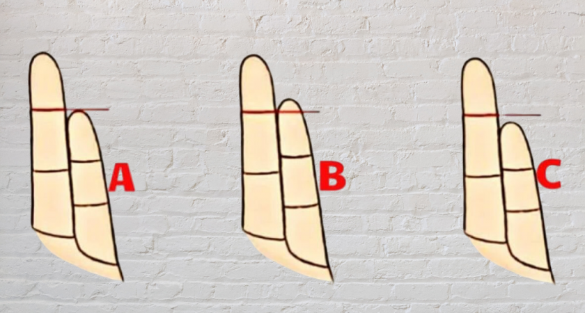 Длина вашего мизинца расскажет о вас «скрытую правду»: точный психологический тест