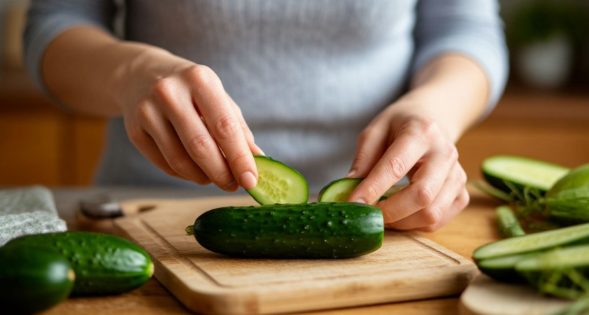 Как филадельфия - только из огурца: знакомый вкус и необычный вид