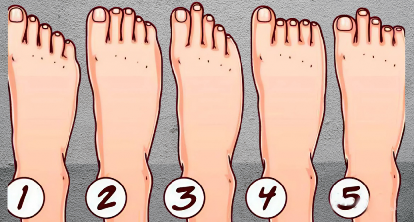 Посмотрите на пальцы ног: простой тест за 5 минут раскрывает неожиданные черты вашей личности