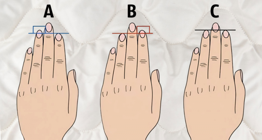 Посмотрите на свои пальцы: этот быстрый тест неожиданно раскрывает черты характера, о которых вы могли не знать