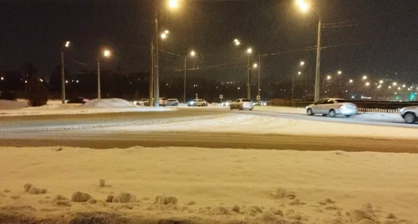 У памятника Победы произошло ДТП