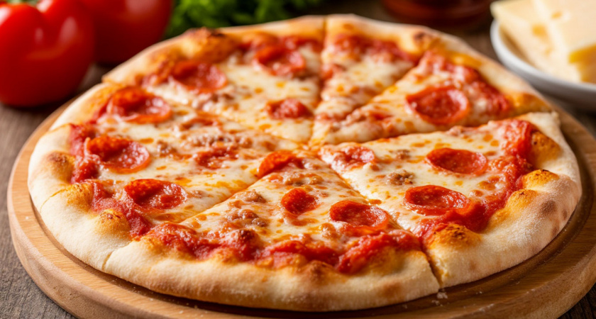 Склеиваю 2 лаваша сыром: мгновенная пицца с обалденным вкусом — на вкус сочнее итальянской и готовится  10 минут