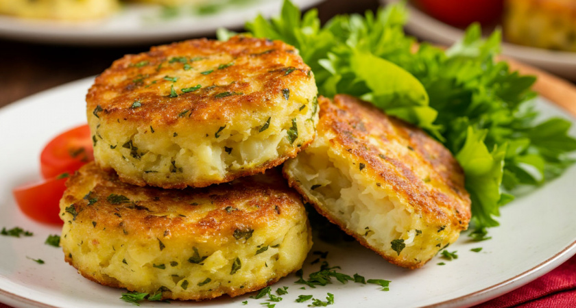 3 картошки, 200 г капусты  и гора капустяников на столе: вкусные - пальчики оближешь. И не нужно мудрить, что на ужин