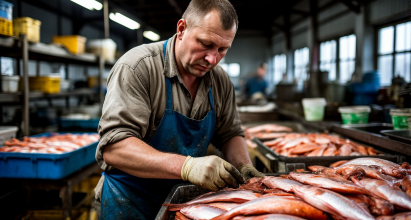 Узнал про зарплаты на вахте рыбзавода Камчатки и обомлел: вот реальные цифры за 2 месяца работы - рассказываю всё как есть, без прикрас 