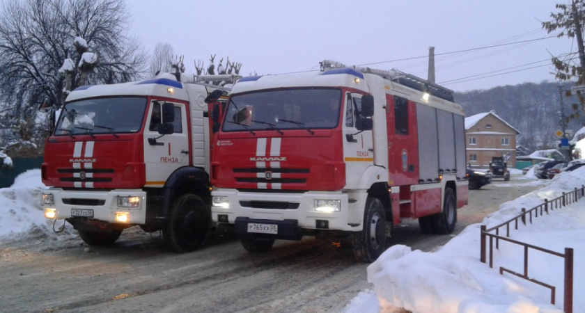 В Кузнецке в результате пожара погибла пожилая женщина