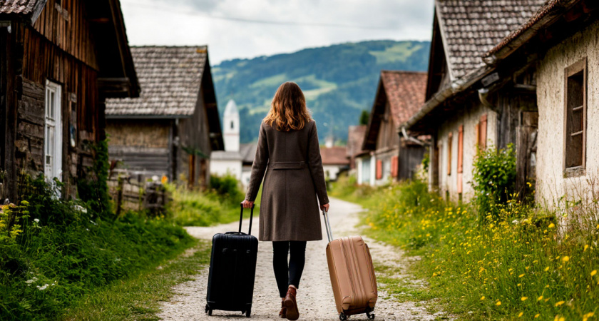 Бизнес-леди переехала из города в деревню и устроила «вещеворот»: посмотреть на чудо приходят жители соседних сел - вот что она удумала