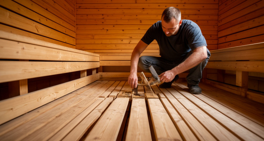 Полы в бане не сгниют в труху за пару лет, а простоят десятилетиями: сосед раскрыл секрет "дедовского "дренажа" с мизерными тратами
