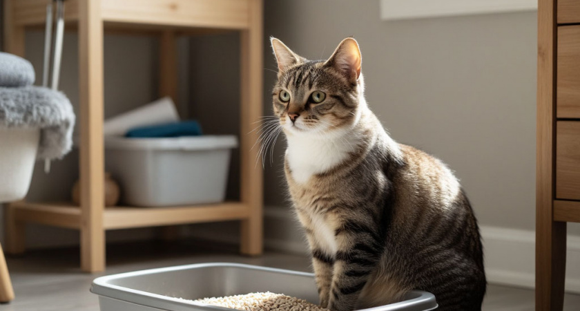 Смешать 2 средства - и неприятный запах кошачьей мочи исчезает за секунды: простой и эффективный метод