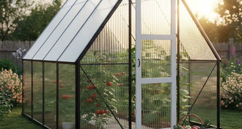 Теплица из поликарбоната — в прошлом: ей нашли более долговечную альтернативу — без трещин, пыли и подтёков грязи