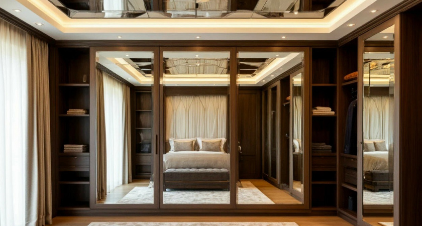 Шкафы-купе с зеркалами в потолок больше не в моде: тренды в интерьере, которые тихо выходят из моды - многие об этом еще не подозревают