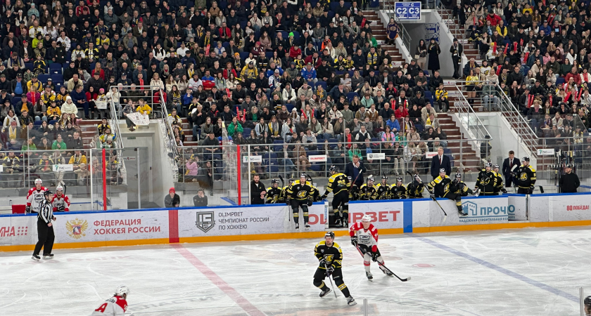 Четыре шайбы за матч: как прошла игра пензенцев с хоккеистами из Перми 
