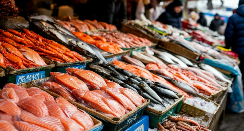 Почём икра, рыба и крабы на Сахалине: приценился на местном рынке и обомлел - ассортимент сказочный, но мало кому доступный 