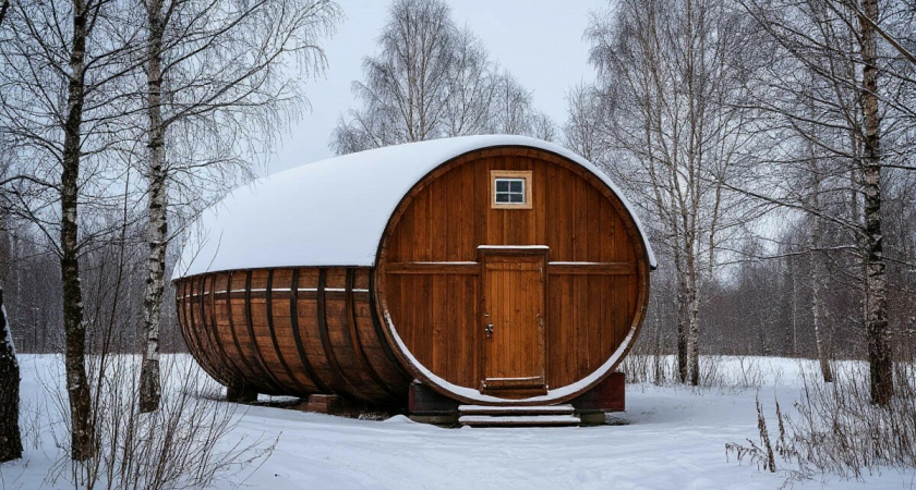 Друг показал дом-бочку, в которой прожил целых 7 лет: признаюсь честно - я обомлел. Сразу стало неловко за свою «тесную» трешку