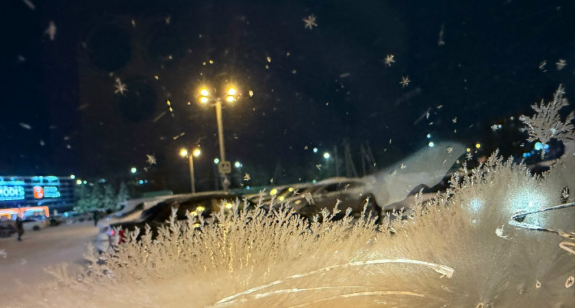 На улице 65-летия Победы «Ауди» слетела с дороги в сугроб