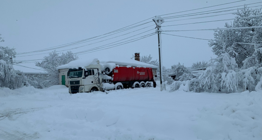 В Нижнеломовском районе фура улетела в кювет