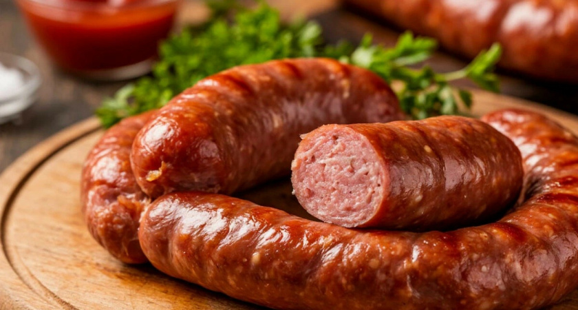 Домашняя колбаса — готовлю всего из 2-х простых ингредиентов: а сколько пользы — идеально на бутерброды на завтрак 