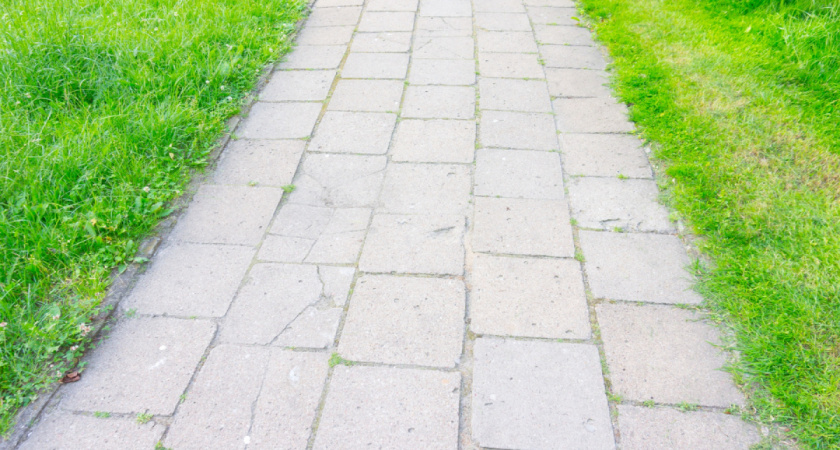 Как навсегда избавиться от сорняков между плитками в саду: одно средство заменяет цемент и служит 10 лет без трещин