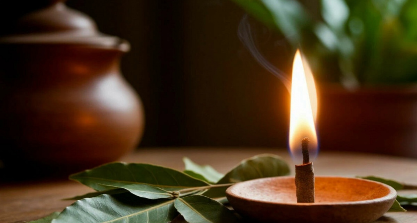 Просто зажигаю лавровый лист у себя дома и прохожу с ним по углам квартиры - только мудрецы знают, для чего это нужно сделать