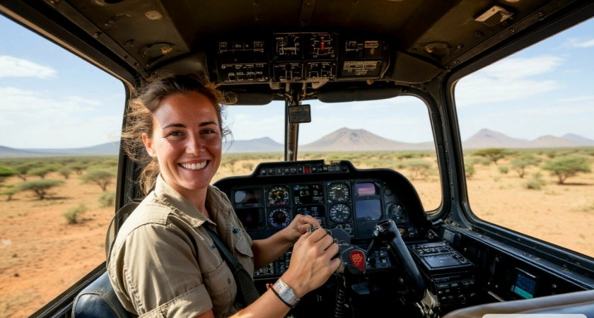 Обучилась в Южной Африке на пилота частного самолета: такой путь в небо под силу не каждой - честный отзыв из-за штурвала 