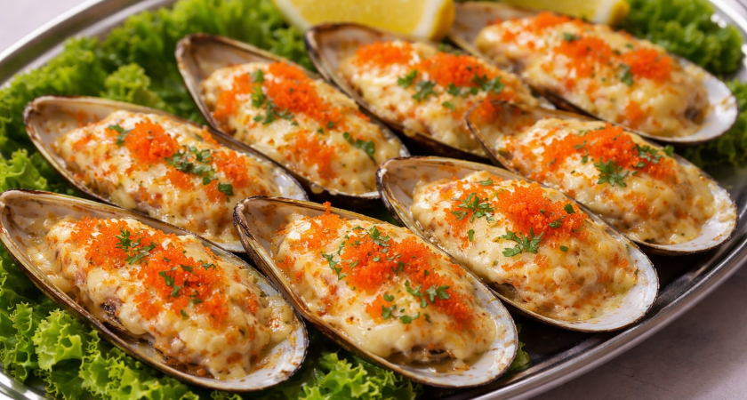 К 8 марта порадую себя запеченными мидиями: мой рецепт "с трюком" - получается лучше, чем в ресторане, но раз в 5 дешевле